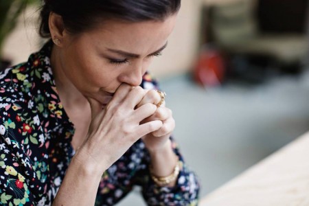 femme stressée